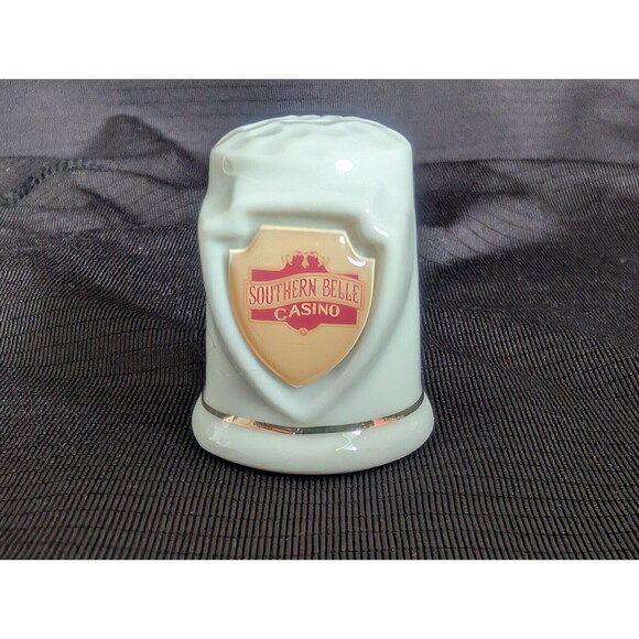 Four (4) Vintage Avon Christmas Holiday Porcelain Thimble 1981-1984 + 3 Souvenir - Picture 14 of 16